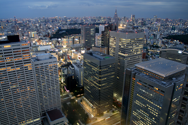 新宿の夜景