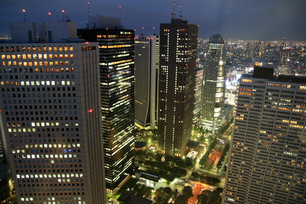 新宿の夜景
